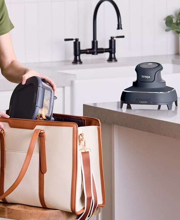 Crispi 4-in-1 Portable Glass Air Fryer Cooking System
