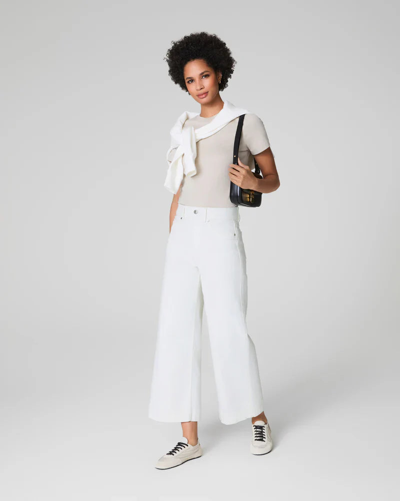 Cropped Wide Leg Jeans