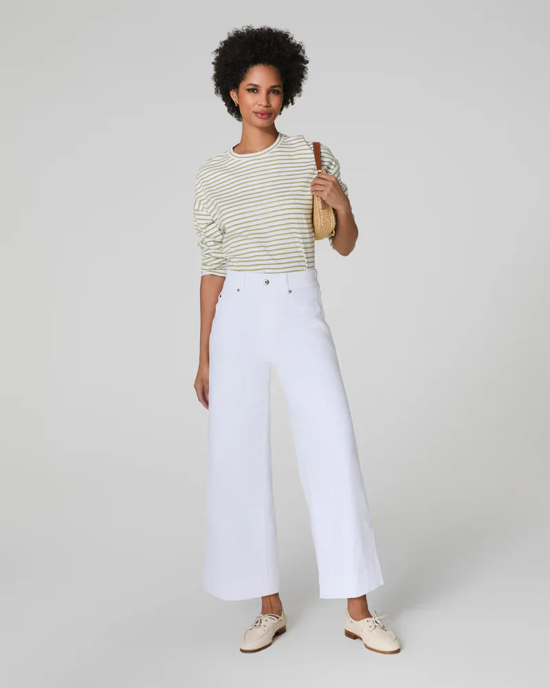 Cropped Wide Leg Jeans