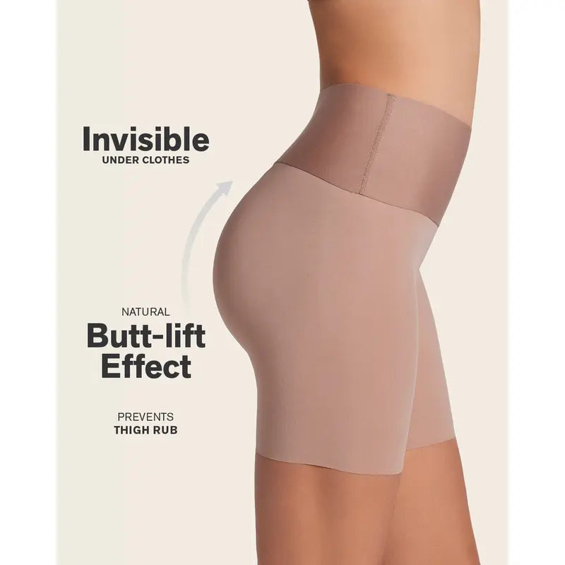 Stay-In-Place Seamless Shapewear Shorts