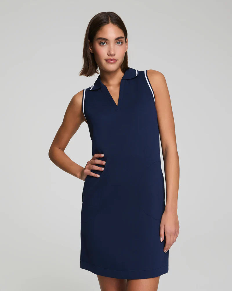 AirEssentials® Pique Polo Tank Dress
