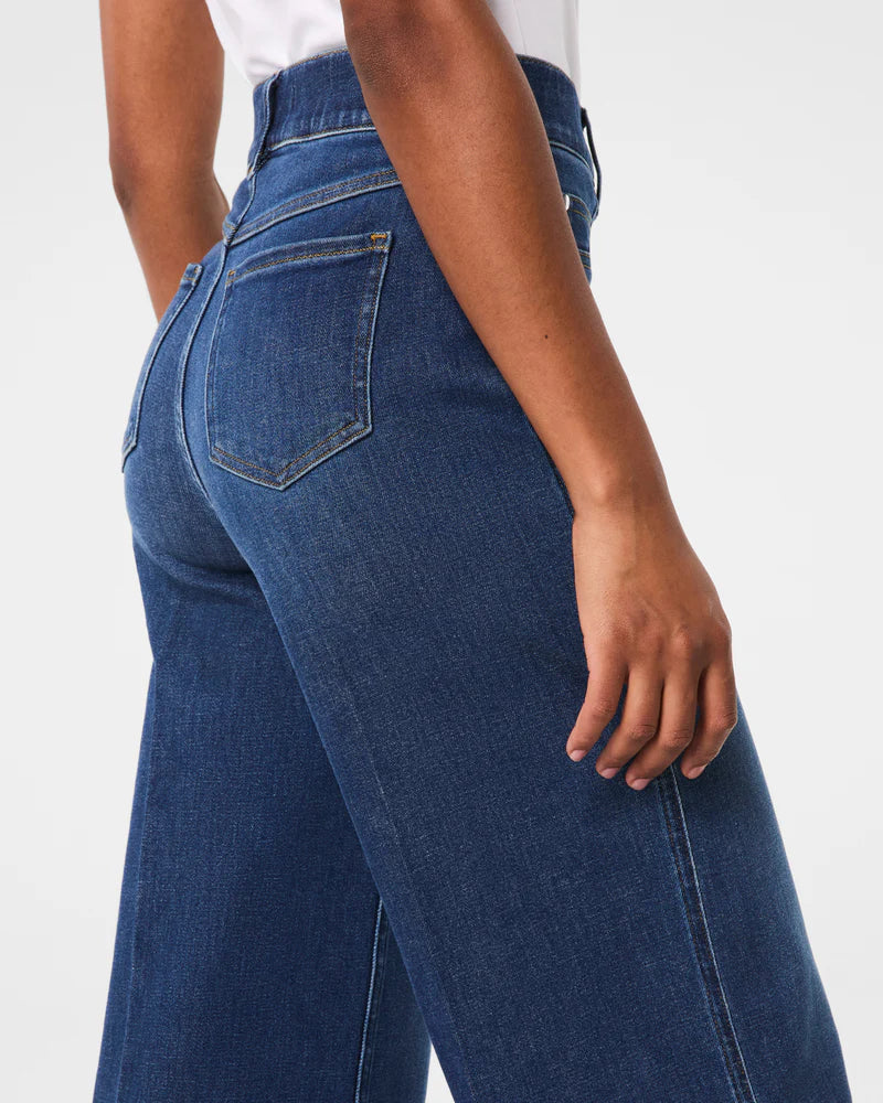 Cropped Wide Leg Jeans